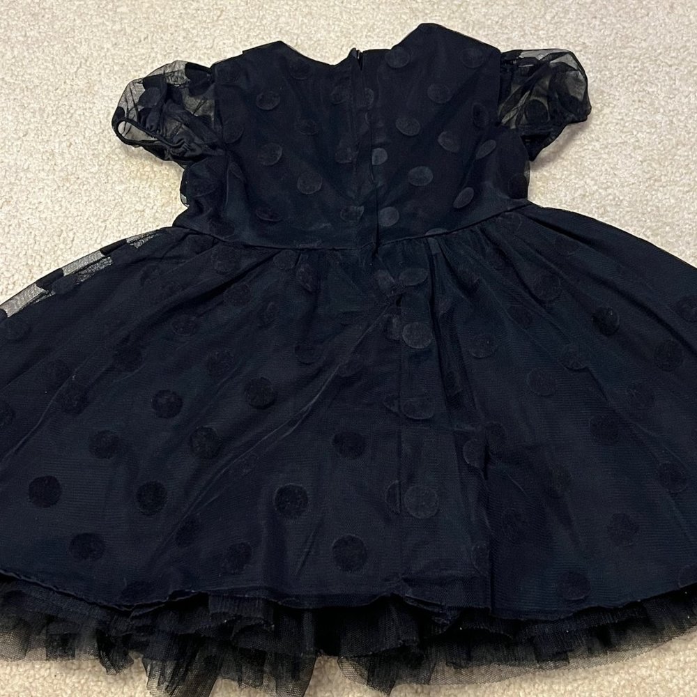 Disney Minnie Mouse Girls Polka Dot Dress - Size 4 - Picture 5 of 7